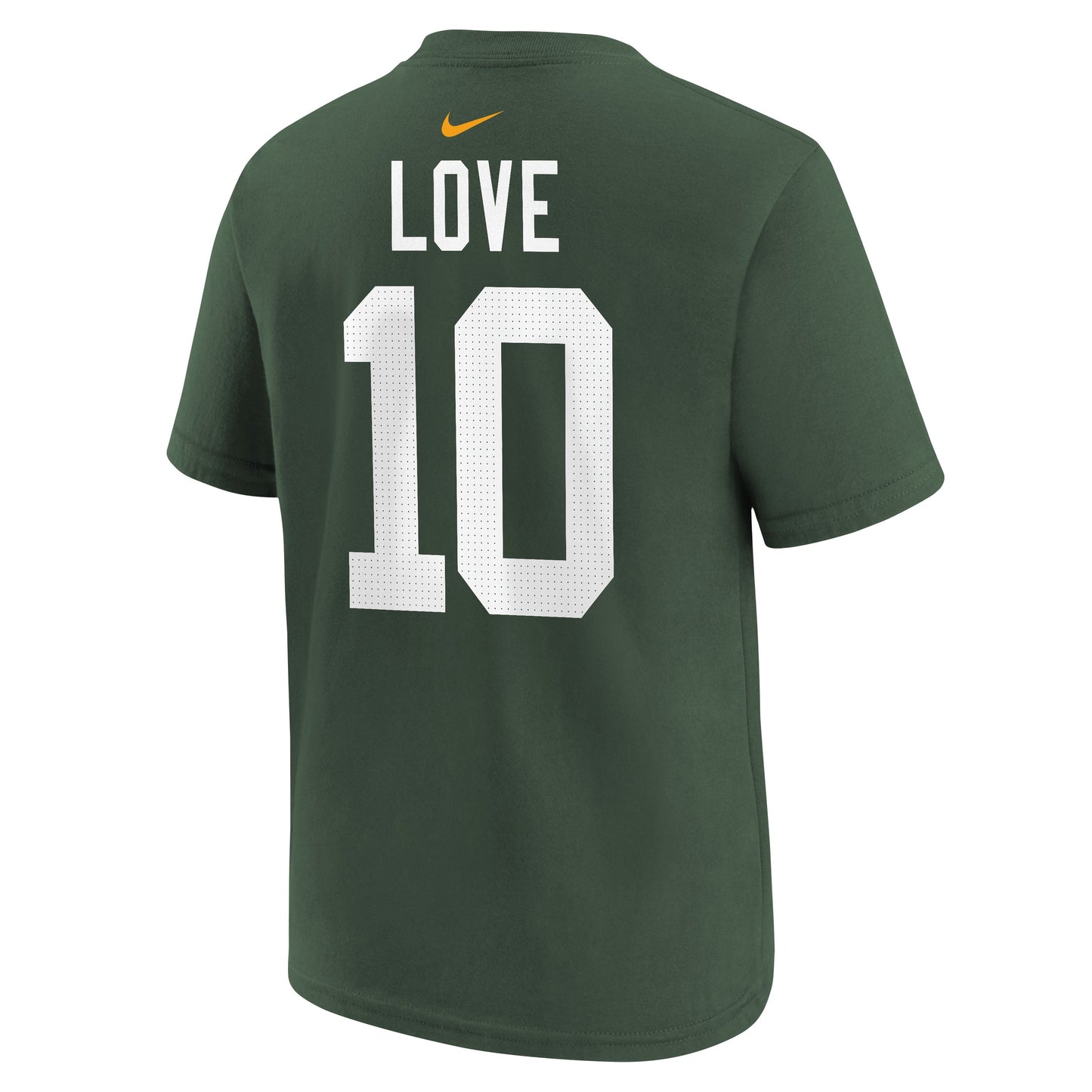 Youth Jordan Long Green Bay Packers Nike Green Player FUSE Name & Number T-Shirt