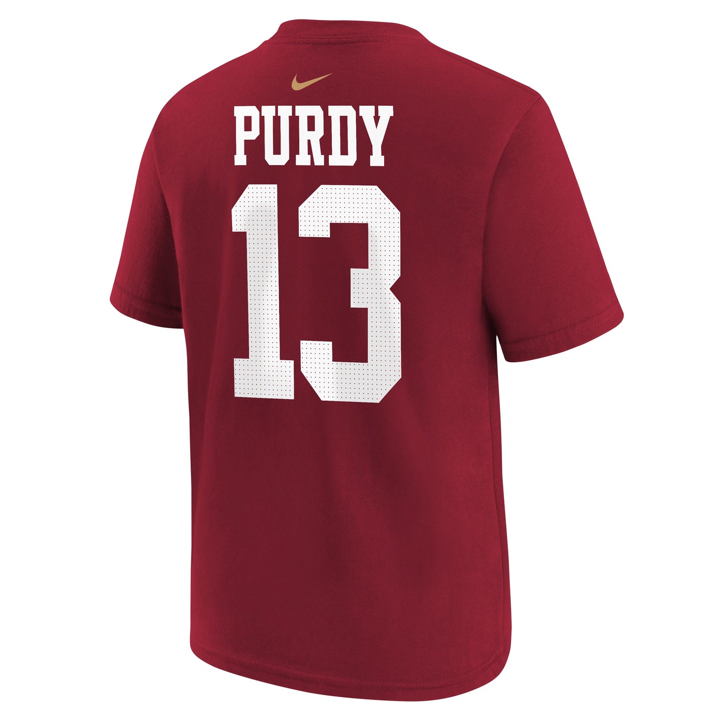 Youth San Francisco 49ers Brock Purdy Scarlet Nike Player Name & Number T-Shirt