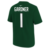 Youth New York Jets Sauce Gardner Nike Green FUSE Name & Number T-Shirt - Pro Jersey Sports