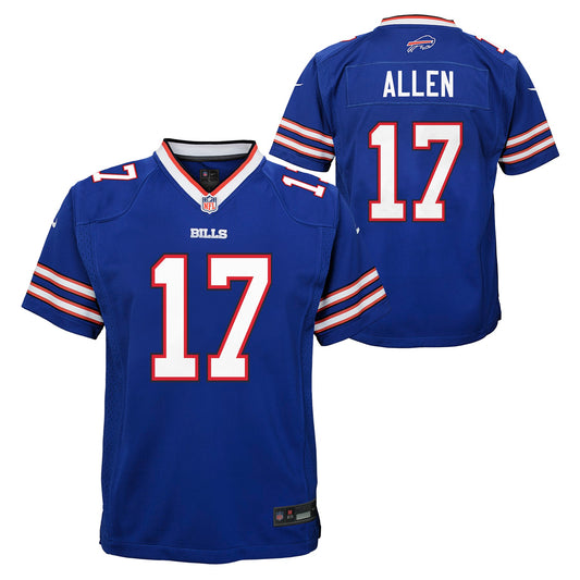 Youth Josh Allen Buffalo Bills Nike Royal Game Player Jersey