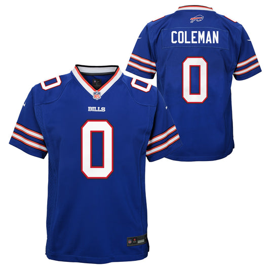 Youth Keon Coleman Buffalo Bills Nike Royal Blue Game Jersey