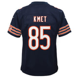 Youth Nike Cole Kmet Navy Chicago Bears Game Jersey - Pro Jersey Sports