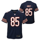 Youth Nike Cole Kmet Navy Chicago Bears Game Jersey - Pro Jersey Sports