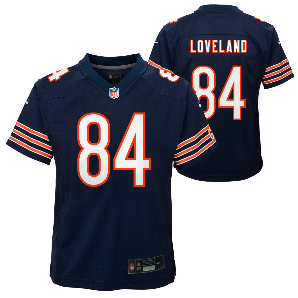 Preschool Colston Loveland Chicago Bears Navy Child Nike Game Jersey