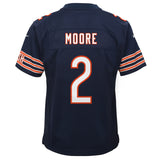 Youth DJ Moore Chicago Bears Navy Nike Game Jersey - Pro Jersey Sports