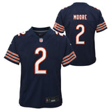 Youth DJ Moore Chicago Bears Navy Nike Game Jersey - Pro Jersey Sports