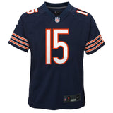Youth Rome Odunze Chicago Bears Navy Nike Game Replica Jersey - Pro Jersey Sports