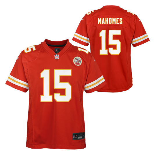 Kids Patrick Mahomes Kansas City Chiefs Red Child Nike Replica Jersey