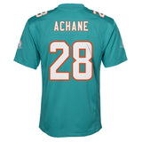 Youth De'Von Achane Miami Dolphins Nike Aqua Game Replica Jersey - Pro Jersey Sports