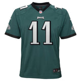 Youth AJ Brown Philadelphia Eagles Midnight Green Nike Game Jersey - Pro Jersey Sports