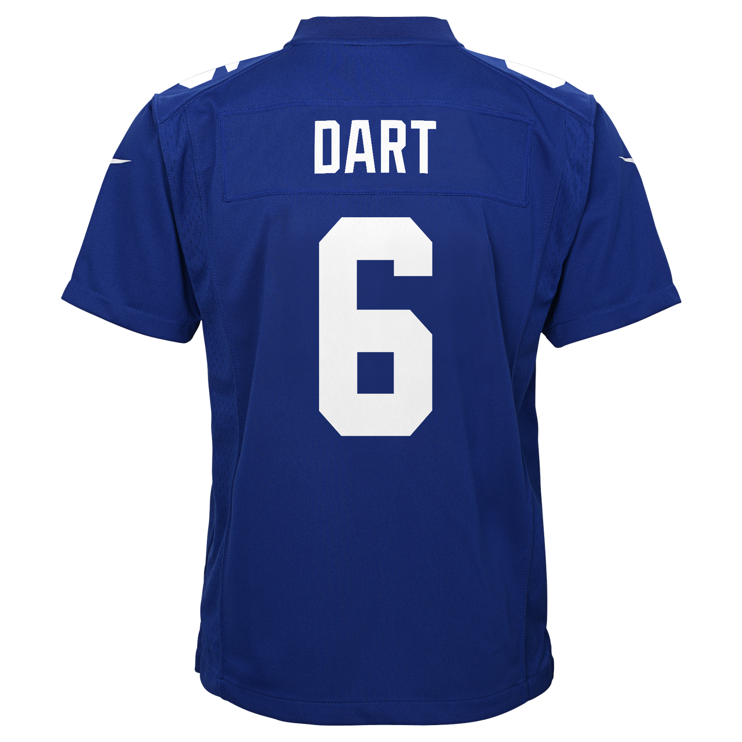 Youth Jaxson Dart New York Giants Home Royal Blue Nike Game Jersey
