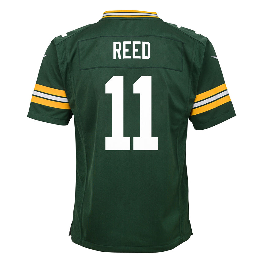 Youth Green Bay Packers Jayden Reed Nike Green Game Jersey - Pro Jersey Sports