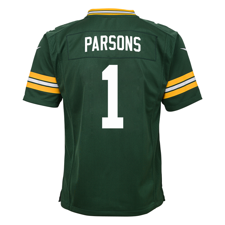 Youth Green Bay Packers Micah Parsons Nike Green Game Jersey - Pro Jersey Sports
