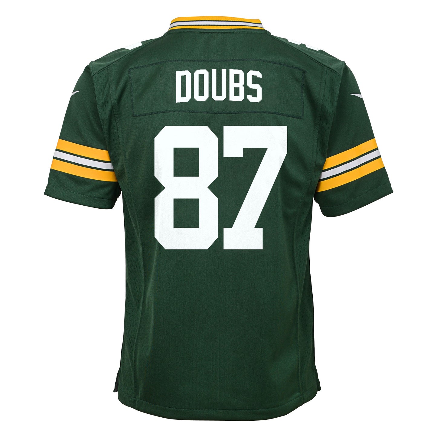 Youth Green Bay Packers Romeo Doubs Nike Green Game Jersey