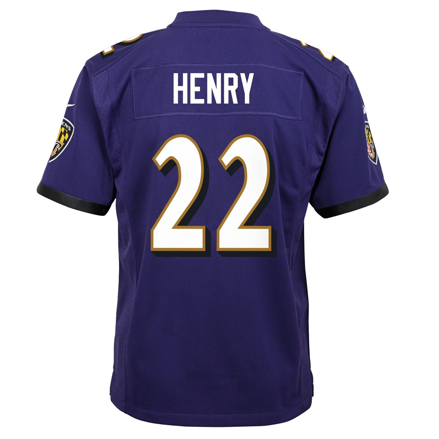 Youth Derrick Henry Baltimore Ravens Nike Purple Game Jersey