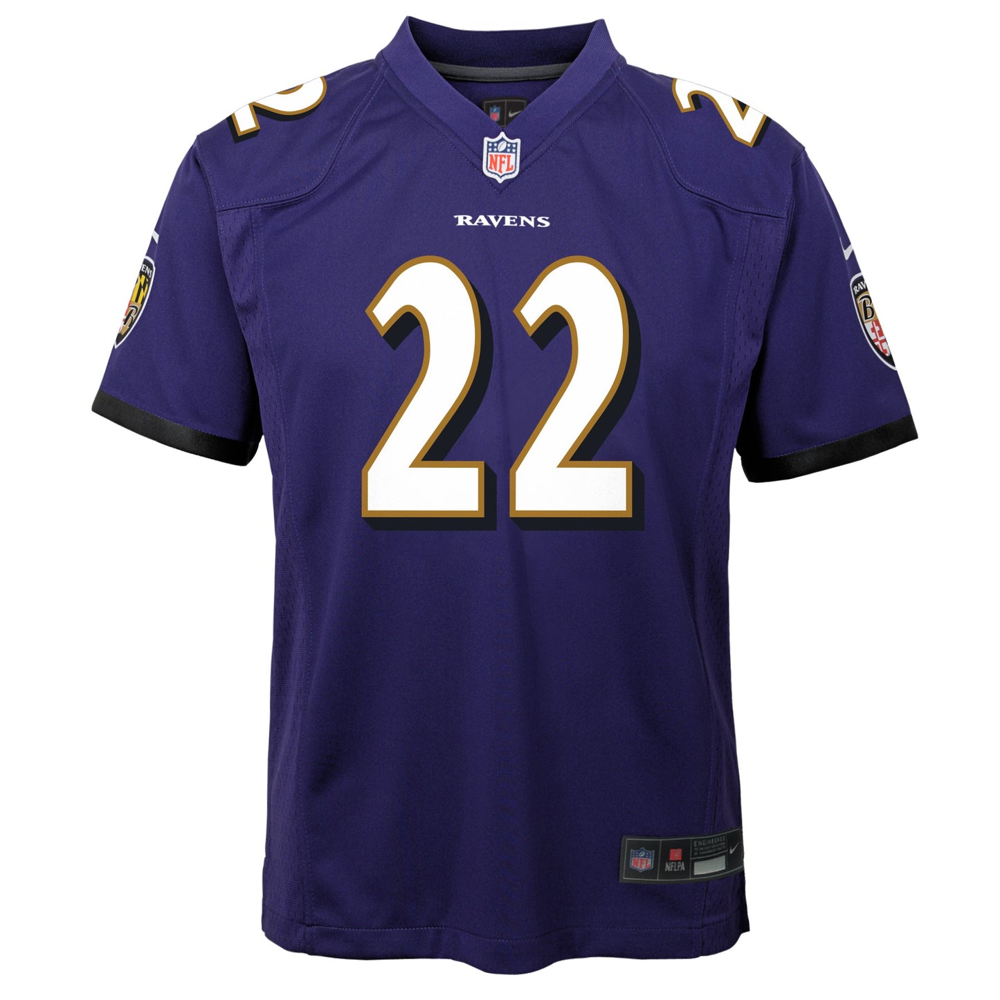 Youth Derrick Henry Baltimore Ravens Nike Purple Game Jersey