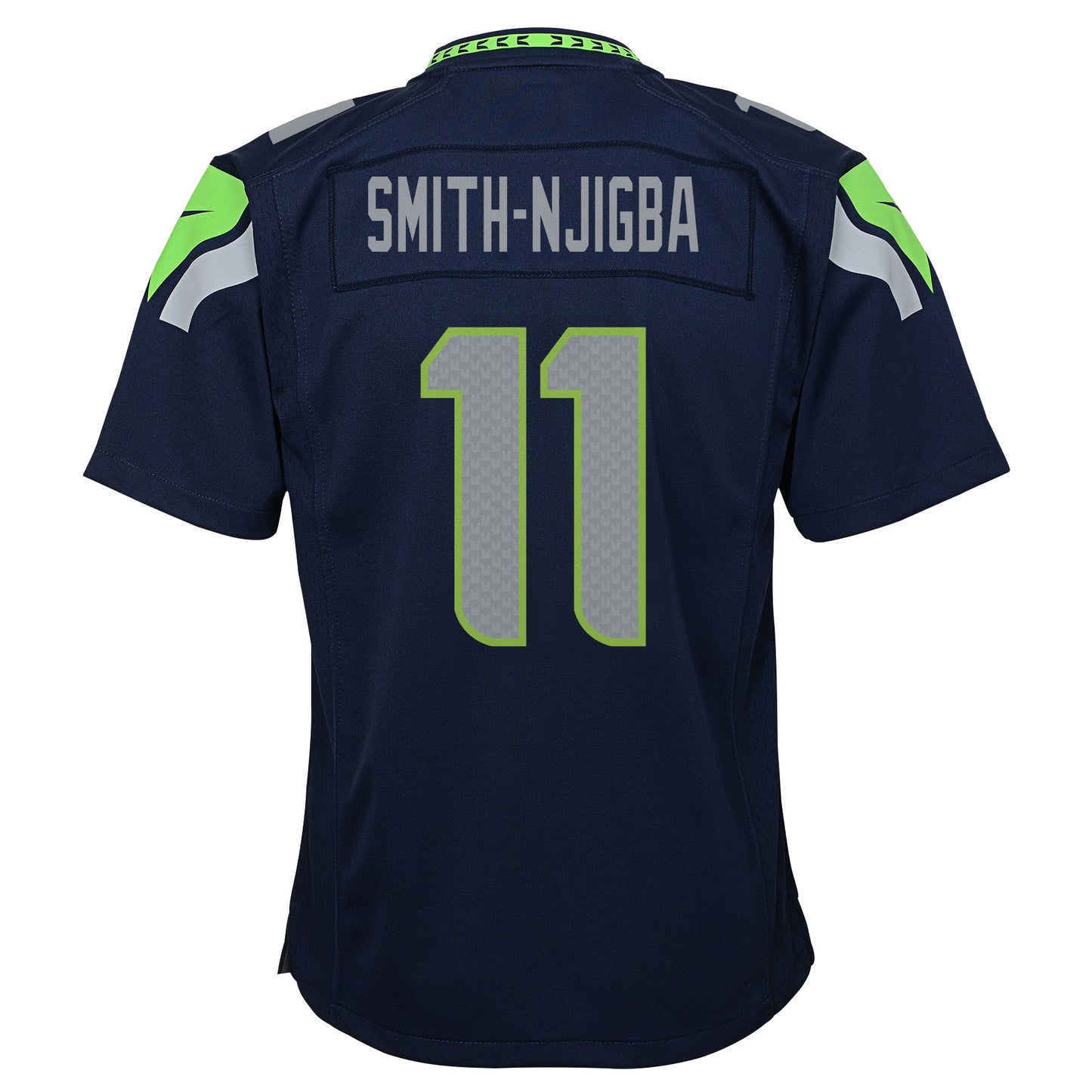 Youth Seattle Seahawks Jaxon Smith-Njigba Nike College Navy Team Color Game Jersey