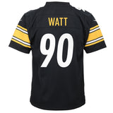 Youth T.J. Watt Pittsburgh Steelers Nike Black Game Jersey - Pro Jersey Sports