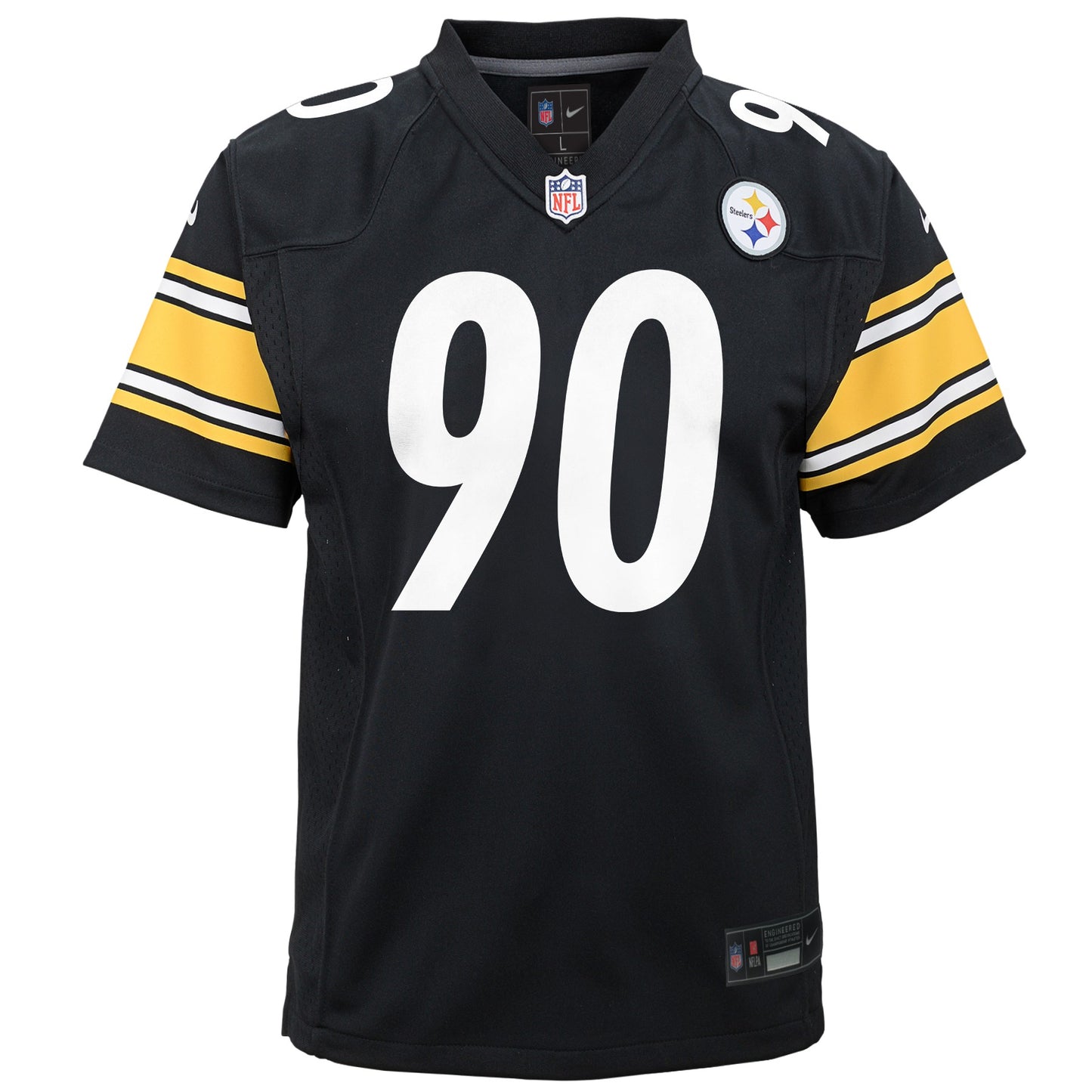 Youth T.J. Watt Pittsburgh Steelers Nike Black Game Jersey