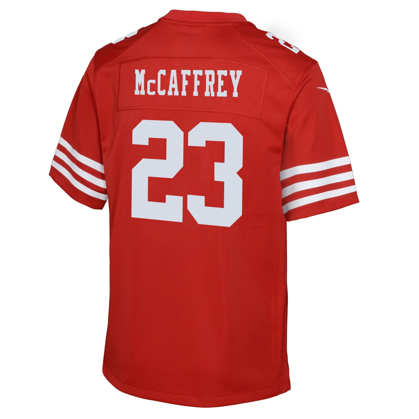 Youth Christian McCaffrey San Francisco 49ers Nike Scarlet Game Jersey