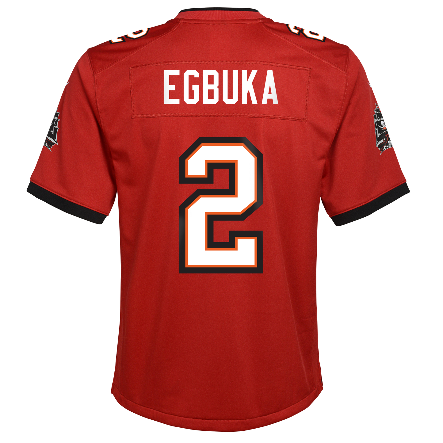 Youth Tampa Bay Buccaneers Emeka Egbuka Nike Red Nike Game Jersey