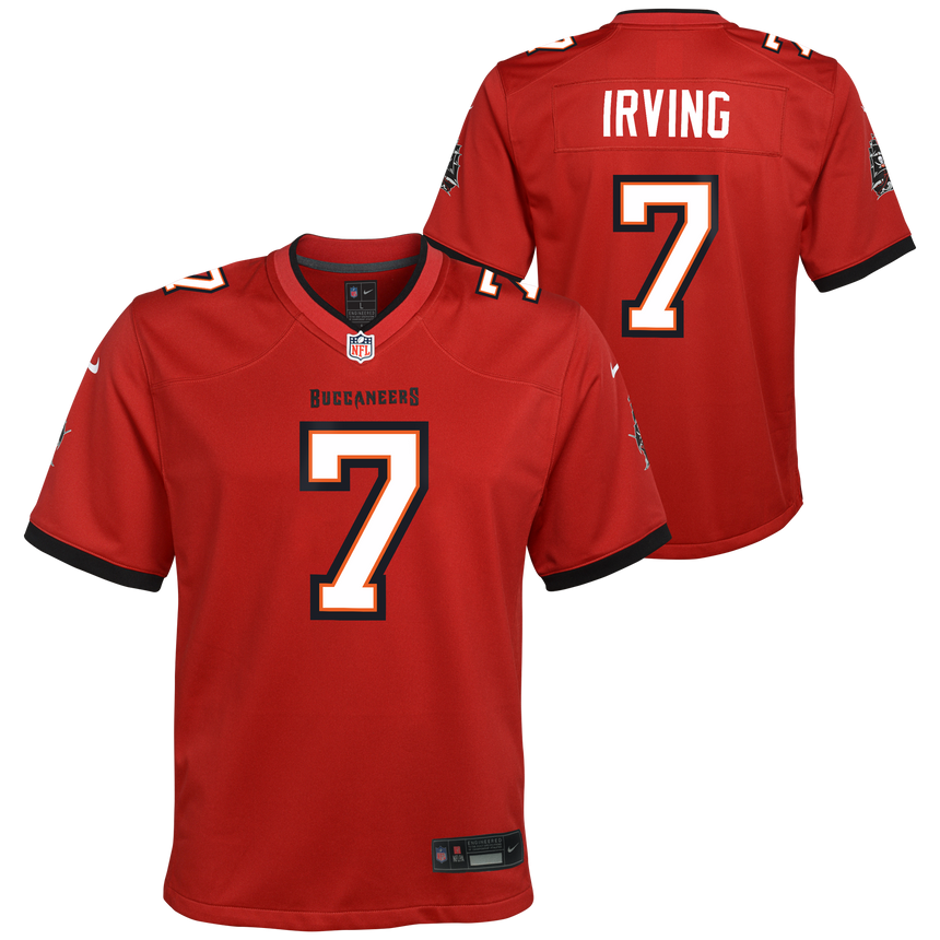 Youth Bucky Irving Tampa Bay Buccaneers Nike Red Game Replica Jersey - Pro Jersey Sports