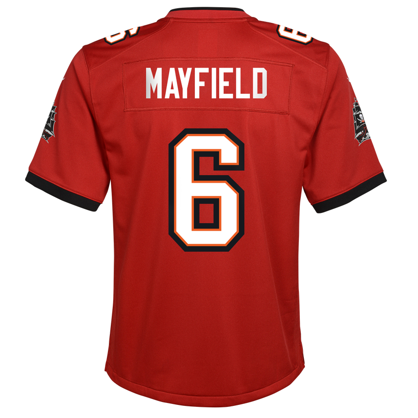 Youth Tampa Bay Buccaneers Baker Mayfield Nike Red Nike Game Jersey - Pro Jersey Sports