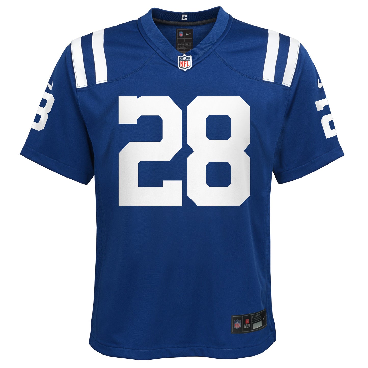 Youth Indianapolis Colts Jonathan Taylor Nike Royal Blue Team Color Game Jersey