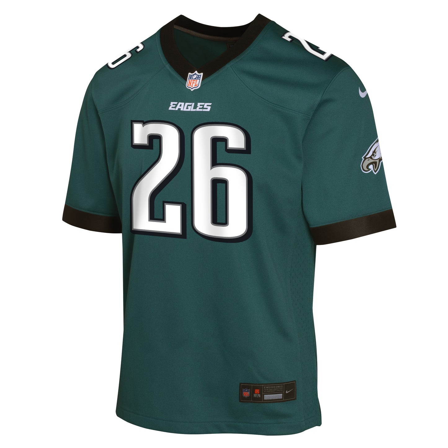 Youth Saquon Barkley Philadelphia Eagles Green Nike Game Jersey