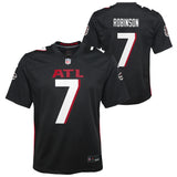 Youth Bijan Robinson Atlanta Falcons Nike Black Game Replica Jersey - Pro Jersey Sports