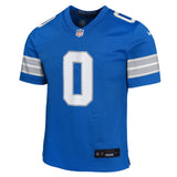 Youth Detroit Lions Jahmyr Gibbs #0 Nike Blue Game Jersey - Pro Jersey Sports