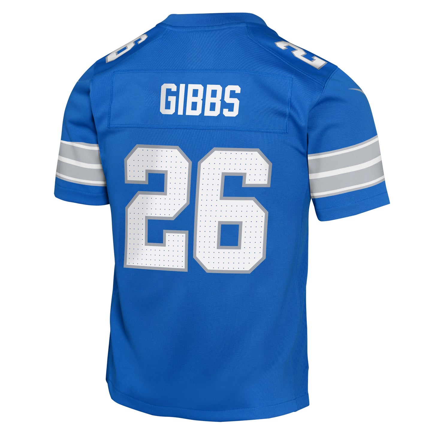 Youth Detroit Lions Jahmyr Gibbs Nike Blue Game Jersey