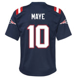 Youth Drake Maye New England Patriots Nike Navy Game Jersey - Pro Jersey Sports