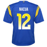 Youth Los Angeles Rams Puka Nacua Nike Royal Blue #12 Game Jersey - Pro Jersey Sports