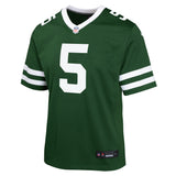 Youth Garrett Wilson New York Jets Nike Green Home Game Replica Jersey - Pro Jersey Sports