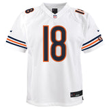 Youth Caleb Williams Chicago Bears Nike White Game Replica Jersey - Pro Jersey Sports