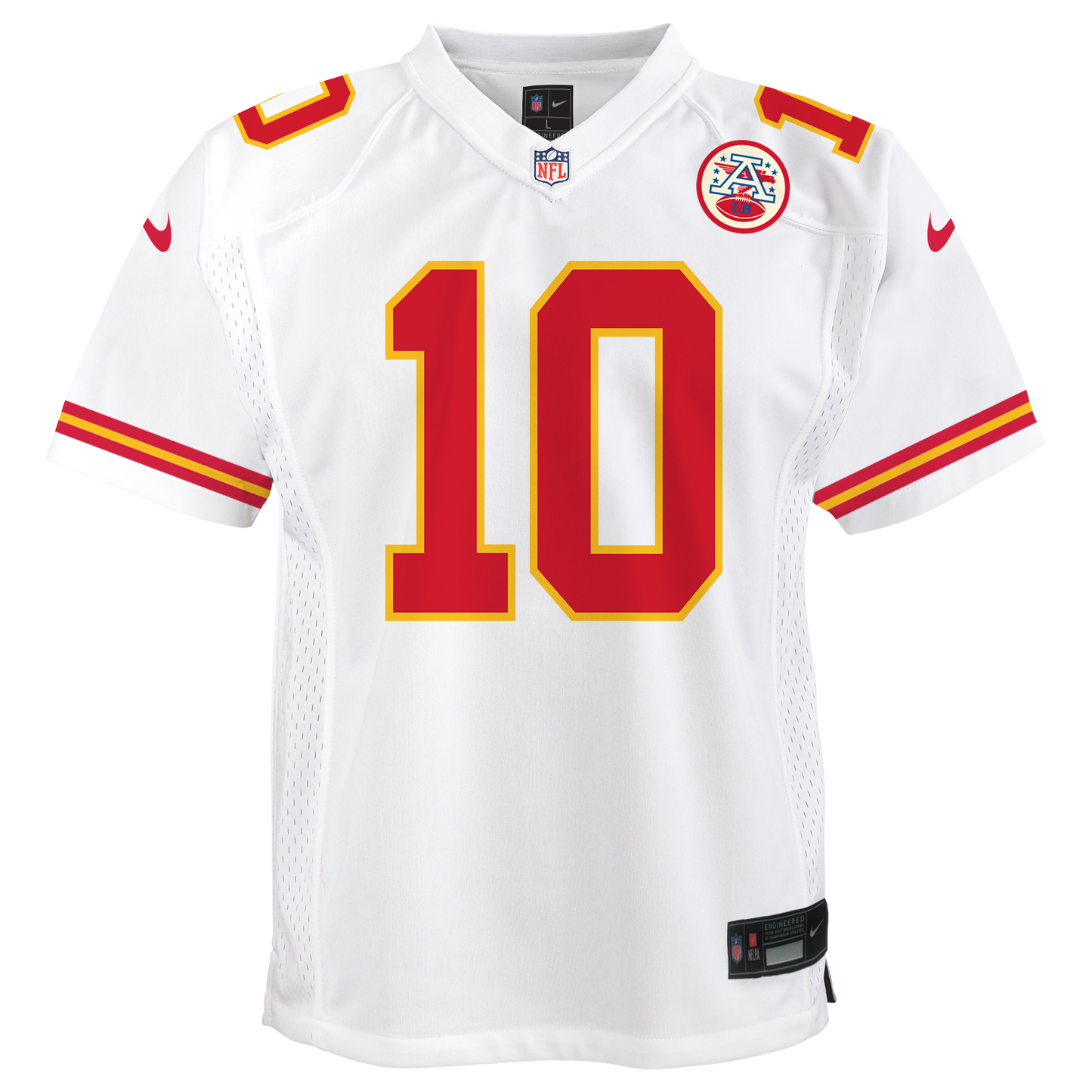 Youth Kansas City Chiefs Isiah Pacheco Nike White Game Jersey