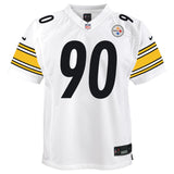 Youth Pittsburgh Steelers T.J. Watt Nike White Game Jersey - Pro Jersey Sports