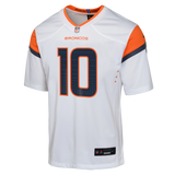 Youth Denver Broncos Bo Nix Nike White Road Team Jersey - Pro Jersey Sports