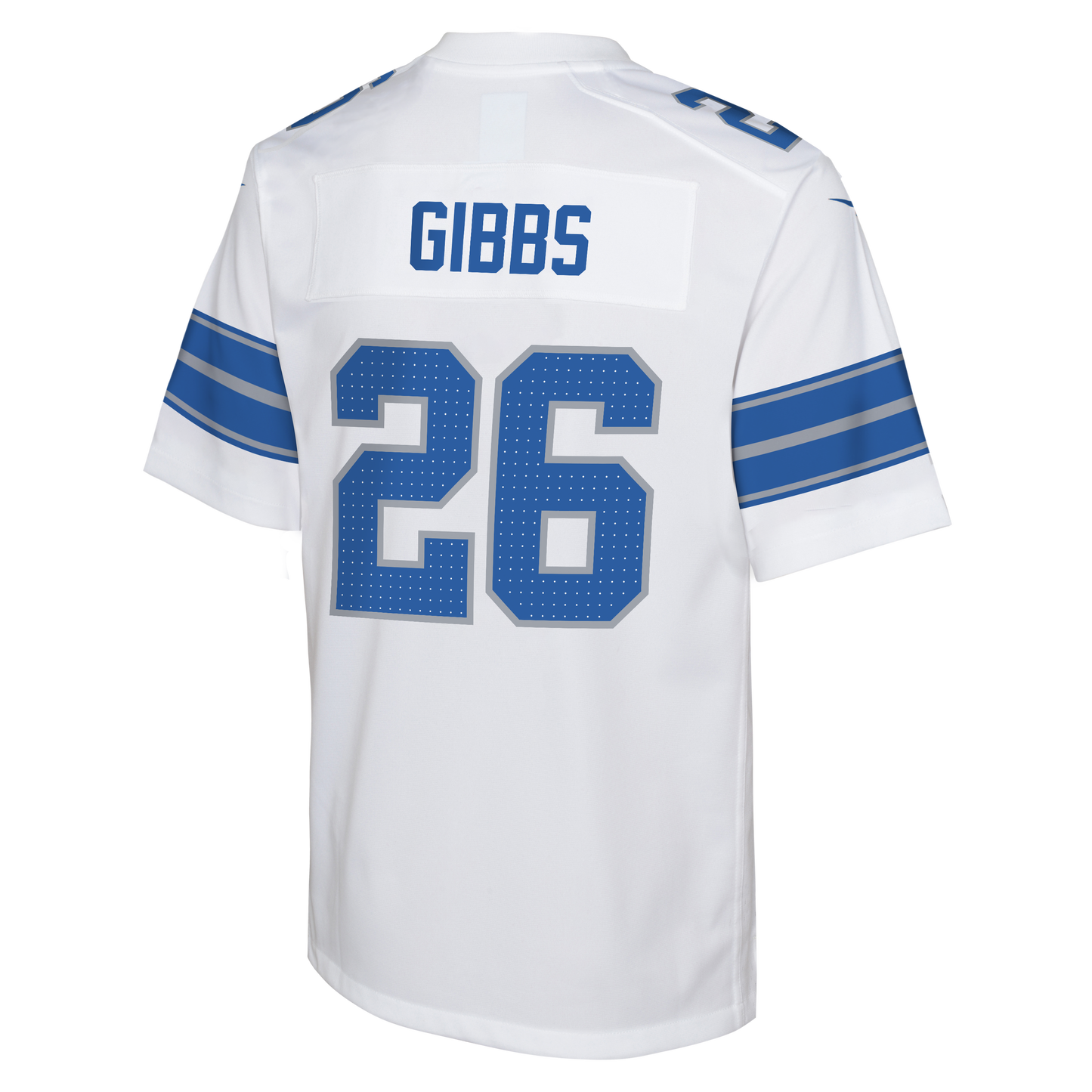 Youth Detroit Lions Jahmyr Gibbs Nike White Game Jersey