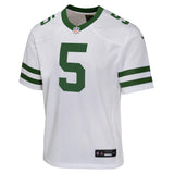 Youth Garrett Wilson New York Jets Nike White Road Game Replica Jersey - Pro Jersey Sports