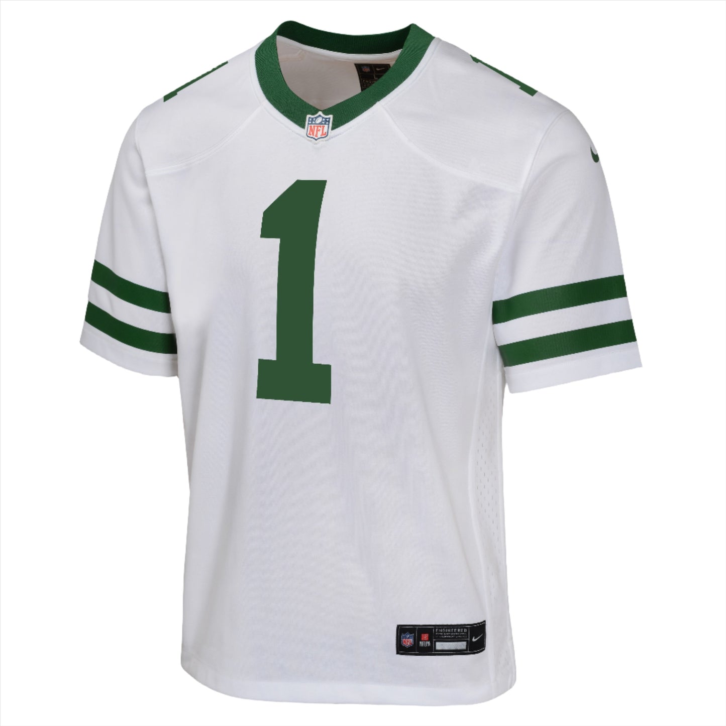 Youth Sauce Gardner New York Jets Nike White Game Replica Jersey