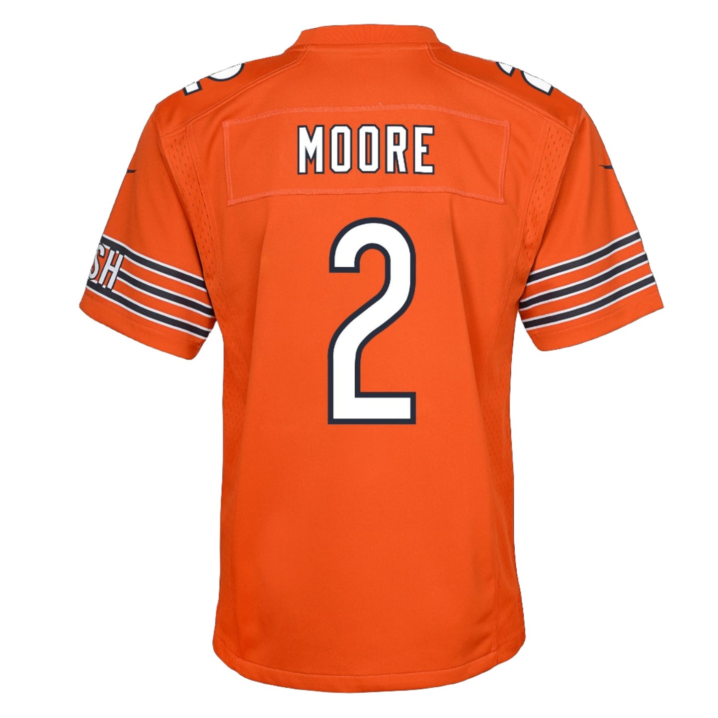 Youth D.J. Moore Chicago Bears Orange Nike Game Jersey