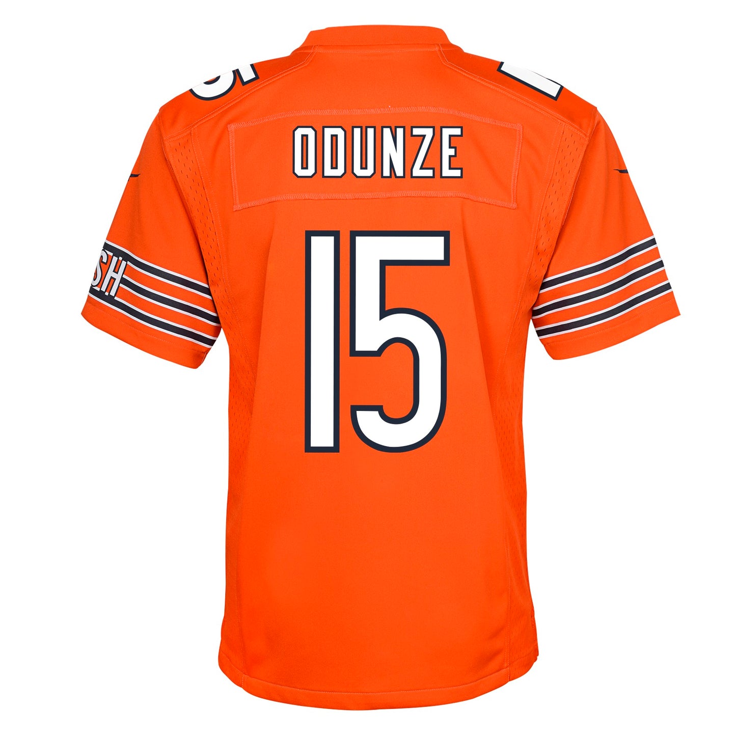 Youth Rome Odunze Chicago Bears Nike Orange Alternate Replica Game Jersey