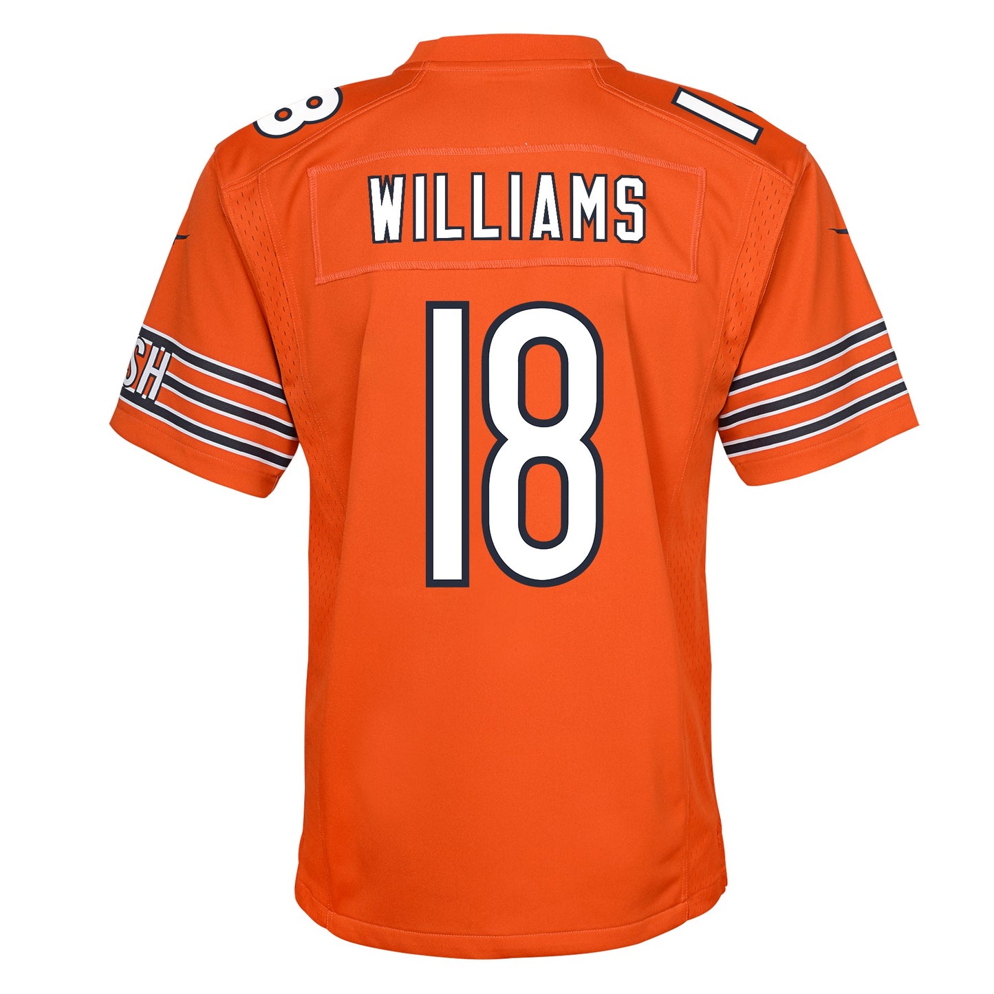 Youth Caleb Williams Chicago Bears Nike Orange Alternate Game Replica Jersey