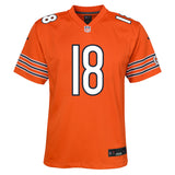 Youth Caleb Williams Chicago Bears Nike Orange Alternate Game Replica Jersey - Pro Jersey Sports