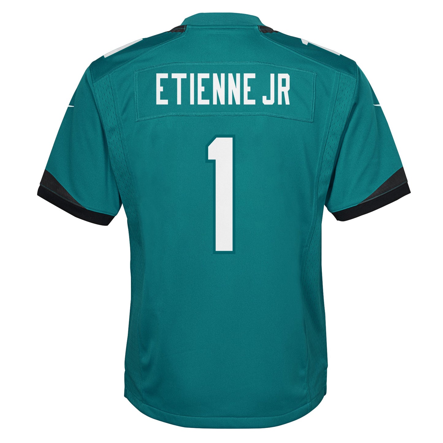 Youth Jacksonville Jaguars Travis Etienne Nike Teal Game Jersey