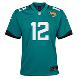 Youth Jacksonville Jaguars Travis Hunter Nike Home Teal Game Jersey - Pro Jersey Sports