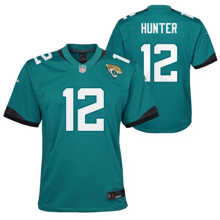 Youth Jacksonville Jaguars Travis Hunter Nike Home Teal Game Jersey - Pro Jersey Sports