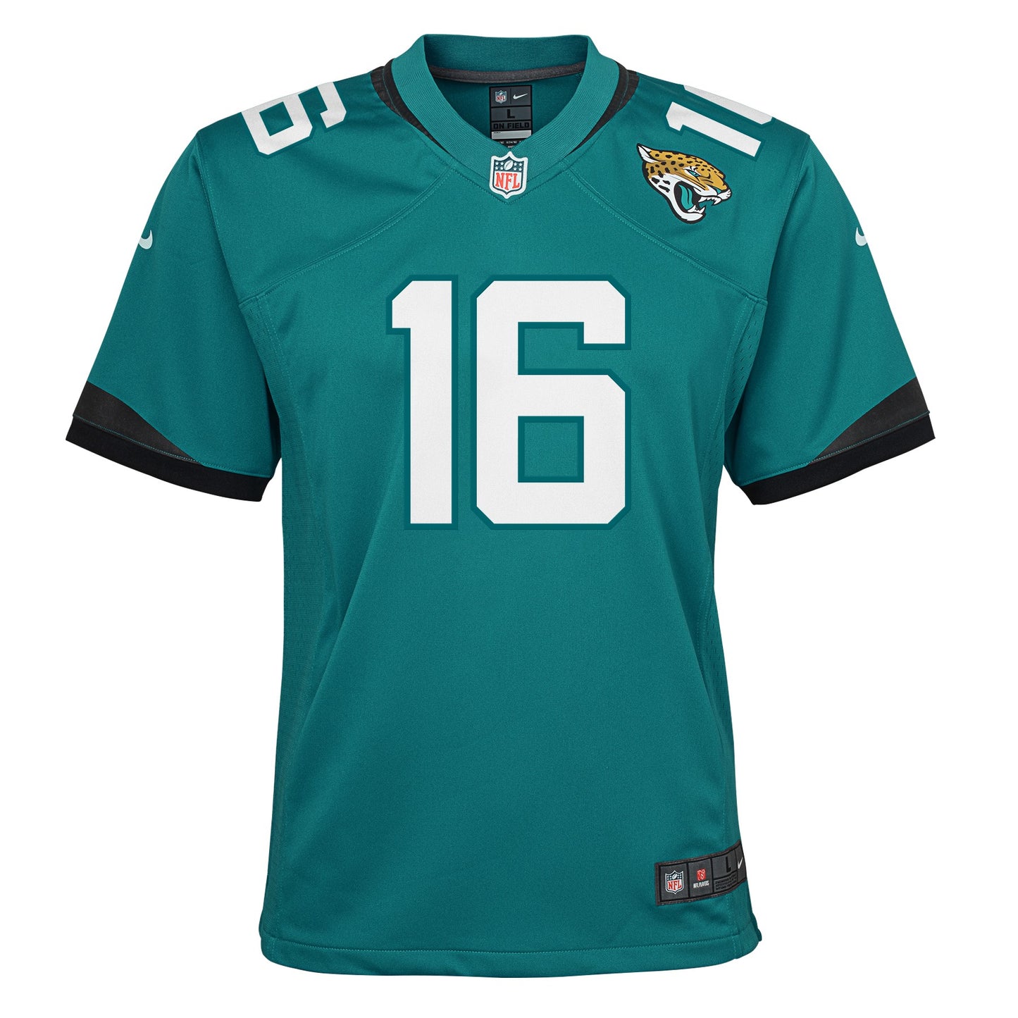 Youth Jacksonville Jaguars Trevor Lawrence Nike Home Teal Game Jersey